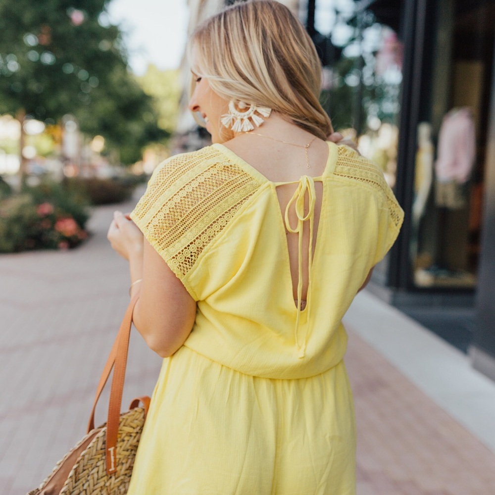 Yellow Romper - Picture 3 of 5